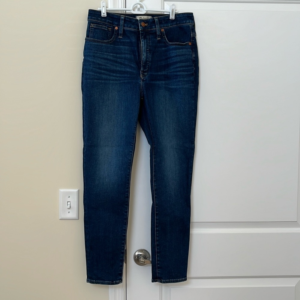 Madewell curvy high rise skinny jeans. Size 31